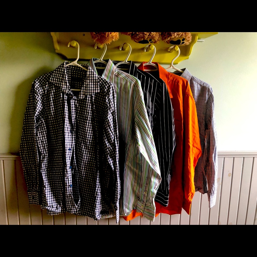 Men’s dress shirt. Assorted brands